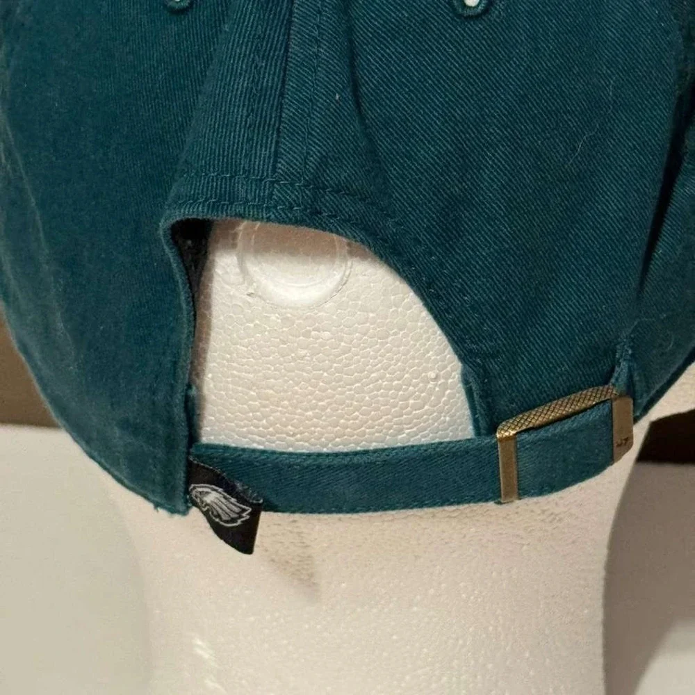'47 Brand Philadelphia Eagles Clean Up‎ Hat Adjustable Strapback Green Cap OSFA